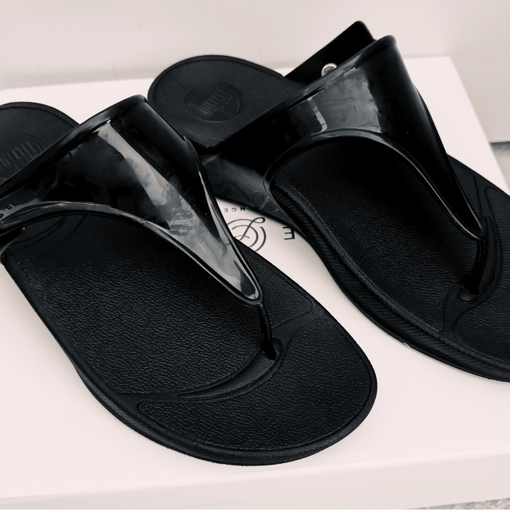Patent Leather Slippers